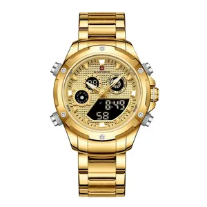 NAVIFORCE NF9217 Military Quartz Stainless Steel Men's Watch - Variant 1