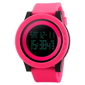 SKMEI 1142 Digital Multifunctional PU Leather Sporty Men's Watch - Variant 3