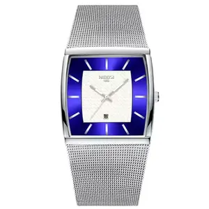 Nibosi 2376 Comfortable Mesh Stainless Steel Fashion Men's Watch