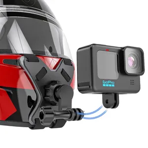 Motorcycle Helmet Chin Holder Moto Dji Gopro Mountain Action Camera