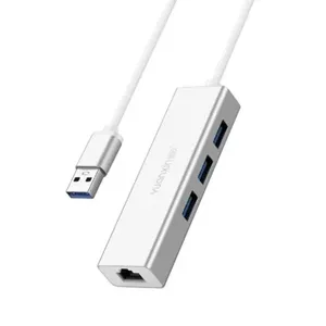 Yuanxin X-3561 USB to Tri USB & LAN Multi-Interface HUB