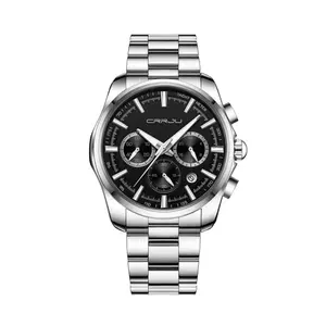 CRRJU 2296 Stainless Steel Quartz Analog Business Classic Men's Watch - Variant 2