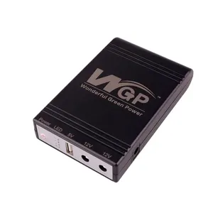 WGP Mini UPS Fir Wifi Router 10400 mAh Battery 5V, 12V, 12V Output