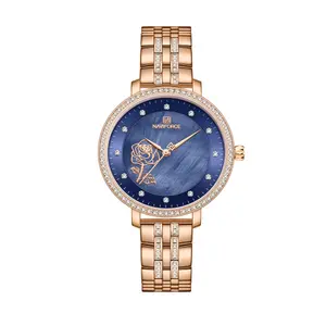 Naviforce NF5017 Quartz Stainless Steel Women’s Watch - Variant 3