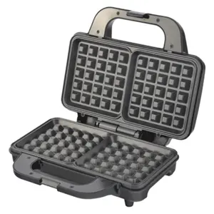 Miyako WF-296 1000W Double Waffle & Sandwich Maker