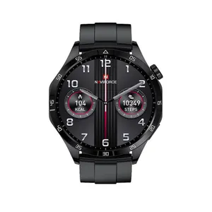Naviforce NT12 Waterproof Comfortable Silicone Strap Quartz Sports Men's Watch - Variant 1