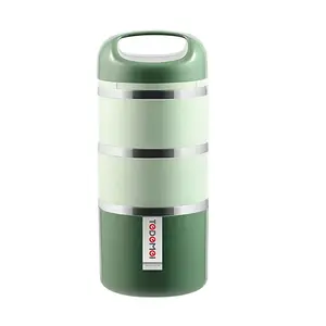 Tedemei Stainless Steel 3-Layer Food Container Lunch Box