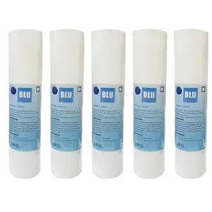 Pack of 5 BLU Premium 10-Inch 120g PP Sediment Filters Cartridges
