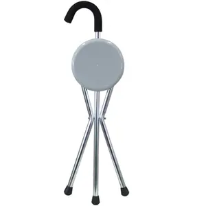 Elderly Folding Chair Walk Sticking (Portable Seat)