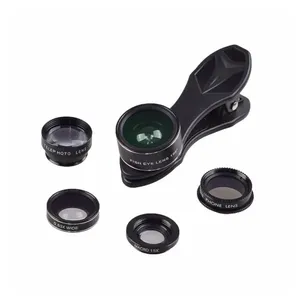 Apexel 5 in 1 HD Macro Lens+2X Telephoto Lens+CPL Mobile Phone Lens KIT 