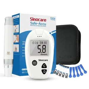 Sinocare Safe Accu Blood Glucose Monitoring System – Painless & Fast Results