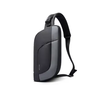 Bange BG-7312 Men Microfiber Leather Crossbody Chest Bag - Variant 2