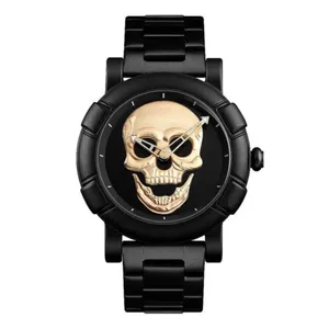 Skmei 9178 Skull Quartz Audlt Watch for Men - Variant 1
