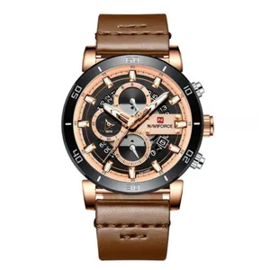Naviforce NF9131 Analog Sports Leather Quartz Men's Watch - Variant 3