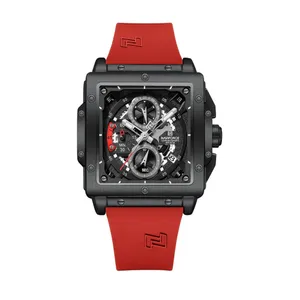 Naviforce 8064 Silicone Strap Quartz Analog Premium Sporty Men's Watch - Variant 1