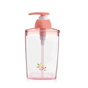 1 pc Acrylic Liquid Soap and Shampoo Dispenser Transparent