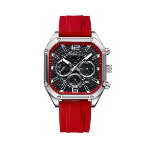 CRRJU 2311 Comfortable Silicone Band Multifunctional Sports Men's Watch - Variant 4