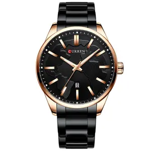  Curren 8366 Authentic Stainless Steel Analog Men's Watch  - Variant 4