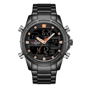 Naviforce NF9138 Luxurious Stainless Steel Men's Watch - Variant 4