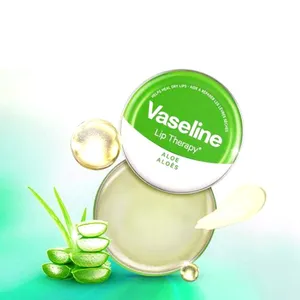 Vaseline Non-sticky Lip Therapy Tin Aloe Vera Lip Balm 20g