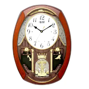 Ajanta 2927 Classic Musical Pendulum Quartz Wall Clock - Variant 2