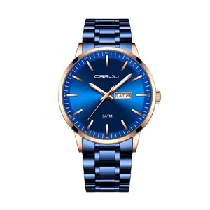 CRRJU 2193 High Qualityy Stainless Steel Sport and Casual Fashion Men's Watch - Variant 3
