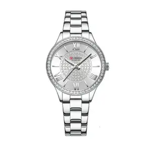 Curren CUR218 Women's Blanche Rhinestone Waterproof Watch - Variant 3