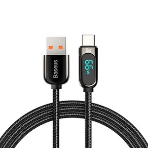 Baseus 66W USB to Type-C Charging 1m Nylon Braided Cable