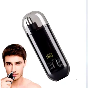 SJ005 Electric LED Display Rechargeable Nose Hair Trimmer