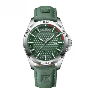 NAVIFORCE NF8023 Luxury Military Leather Sport Quartz Men's Watch