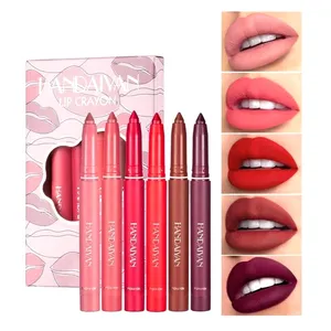 HANDAIYAN 6PCS Waterproof Lip liner Makeup Pencils