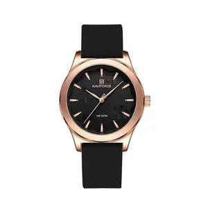 Naviforce NF5051 Comfortable Silicone Quartz Casual Fashion Women's Watch - Variant 2