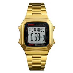 Skmei 1337 Stainless Steel Square Men's Watch - Variant 3