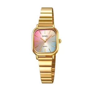 SKMEI 2190 Stainless Steel Strap Rainbow dial women wristwatch - Variant 2