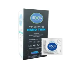 EXS Nano Thin Condom Full Box 3x10=30pcs Ultra-Thin 0.040mm