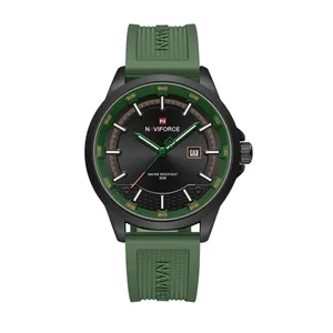 Naviforce 9248T Lightweight Comfortable Silicone Band Simple Sports Men's Watch - Variant 2