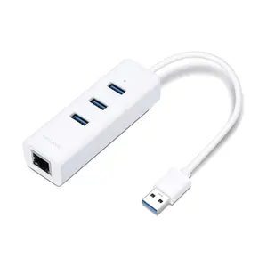 TP-Link UE330 USB 3 Port HUB With Gigabit Ethernet Lan Adapters