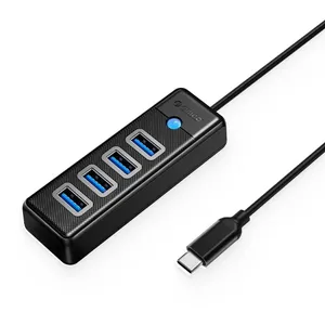 Orico PW4U-C3 4-Port Type-C To USB3.0 HUB Black