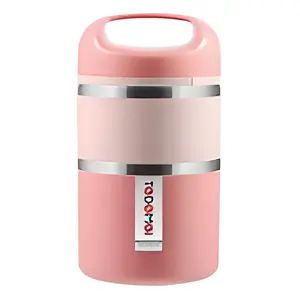 Tedemei Stainless Steel 2-Layer Food Container Lunch Box - Variant 2