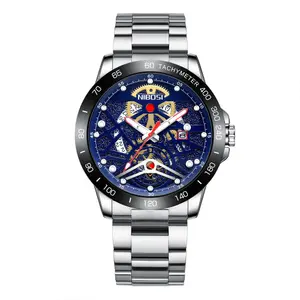 Nibosi 2388 Classic Stainless Steel Multifunctional Analog Fashion Men's Watch