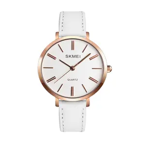 SKMEI 1397 Minimalist Minor Girl Collection Leather Strap Watch - Variant 3