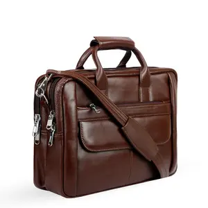Original Genuine Cow Leather Hi Quality Corporate Office Bag