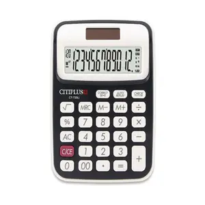 Citiplus CT-720Li Check And Correct Series Electronic Calculator(Black and White Color)