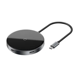 Baseus WXJMY-0G Circular Mirror Wireless Charger HUB