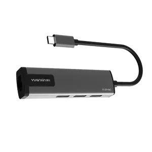 Yuanxin X-2518C Tri USB Type-C Hub