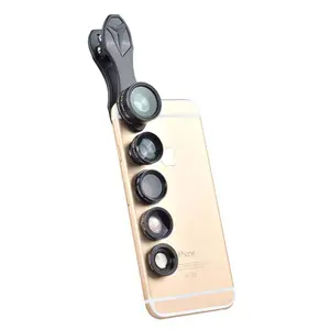 Apexel 5 in 1 HD Macro Lens+2X Telephoto Lens+CPL Mobile Phone Lens KIT 