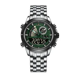 NAVIFORCE NF9205 Mechanical Style Dual Display Sports Men’s Watch