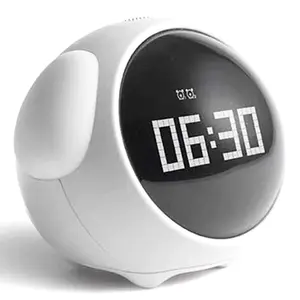 Xiaomi Emoji Pixel Voice Control Alarm Clock With Led Light & Multifunction Digital Clock - Variant 1