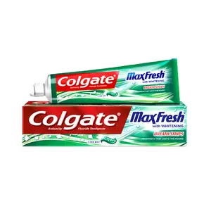Colgate Max Fresh With Whitening Breath Strips Toothpaste