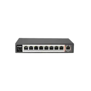 D-Link DES-F1009P-E 100Mbps 8 Port PoE Switch